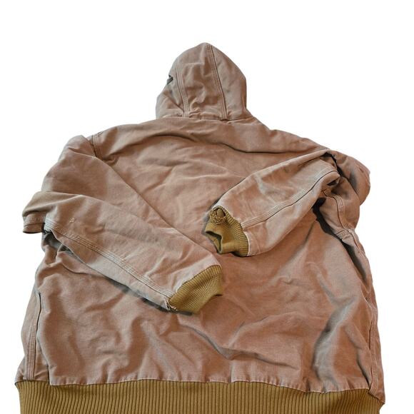 Carhartt Brown made in Mexico duck jacket 376-51 men's size xl - Picture 7 of 8